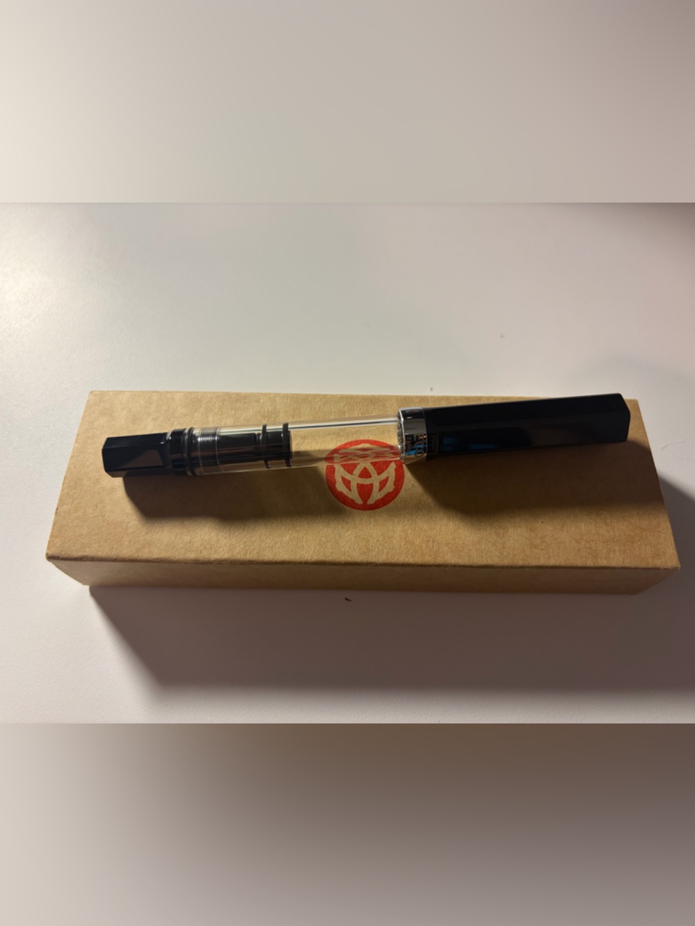 TWSBI ECO-T Black Fountain Pen 1.1 mm Stub Nib
